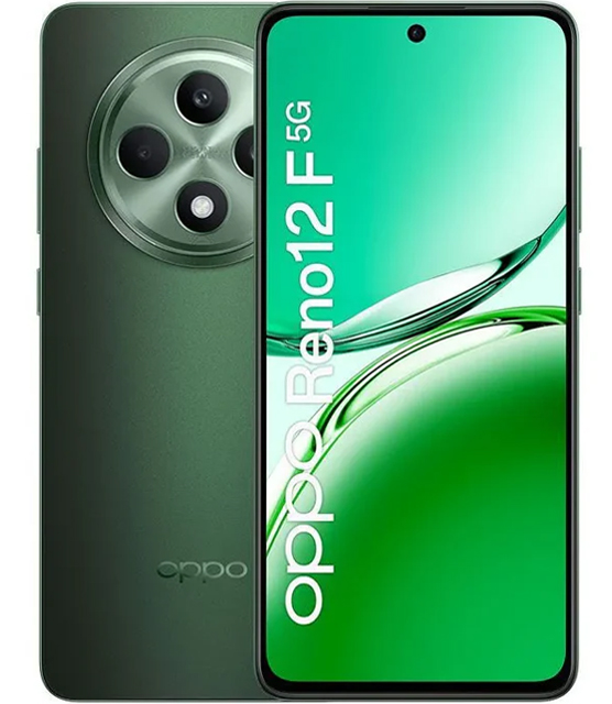 Smartphone Oppo Reno12 F CPH2637 DS 5G 6.67&quot; 12/256GB - Verde Olivo